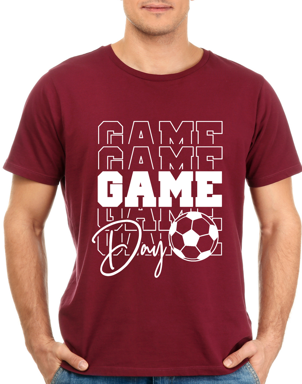 Game Day T-Shirt - Football Graphic Tee for Fans