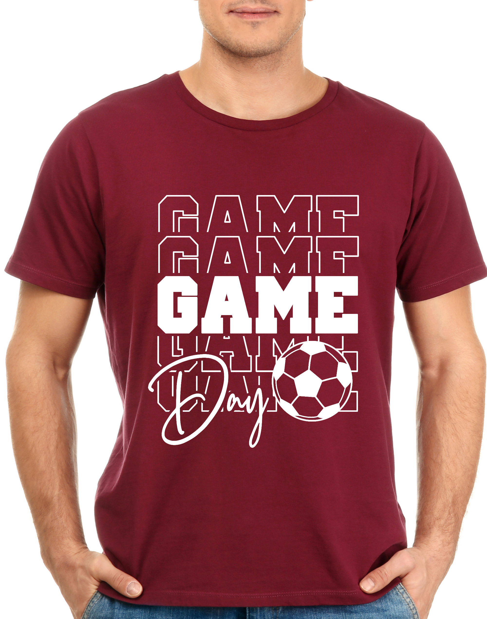 Game Day T-Shirt - Football Graphic Tee for Fans
