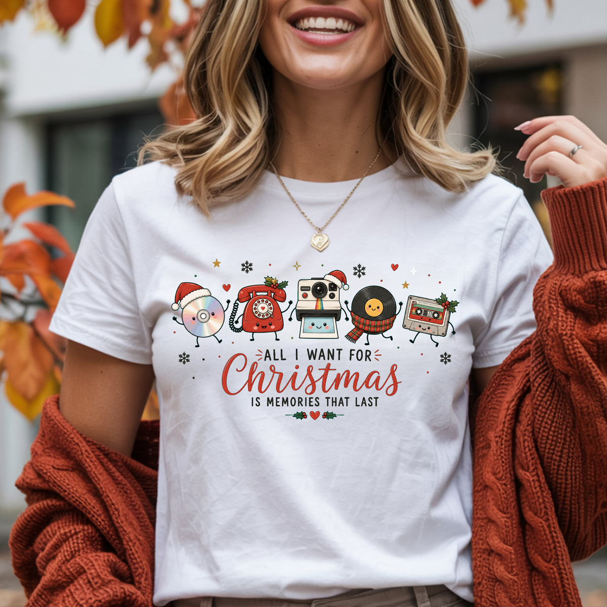 Retro Christmas Memories Sweatshirt, T-shirt
