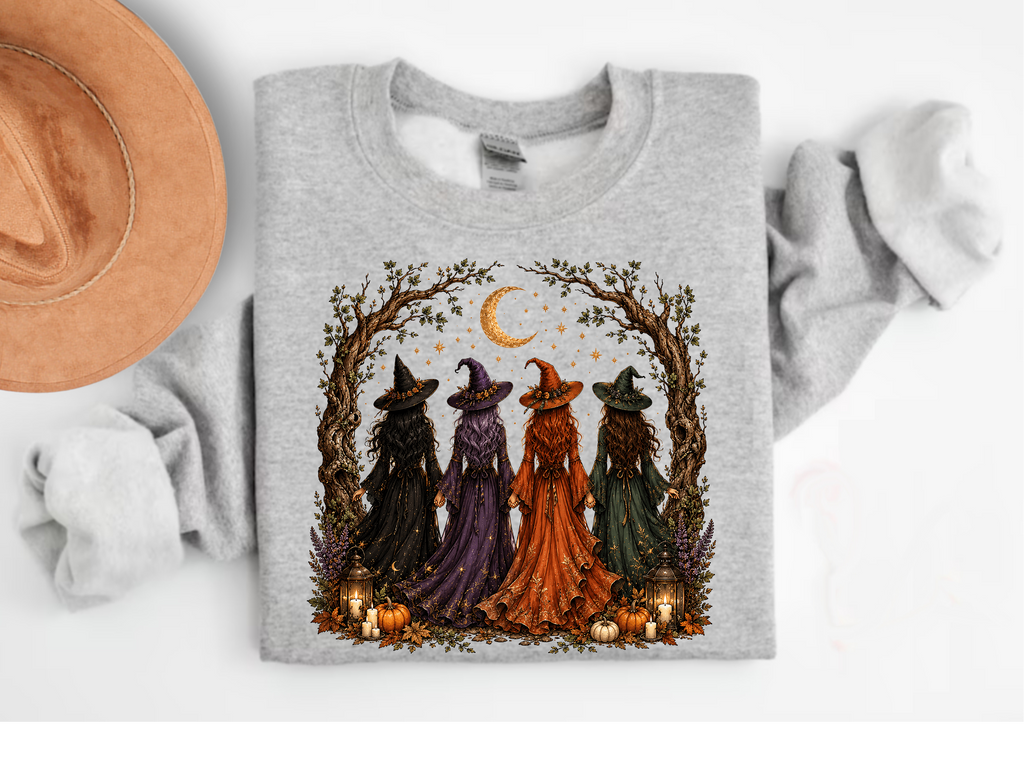Witch Coven Halloween T-Shirt & Sweatshirt Collection