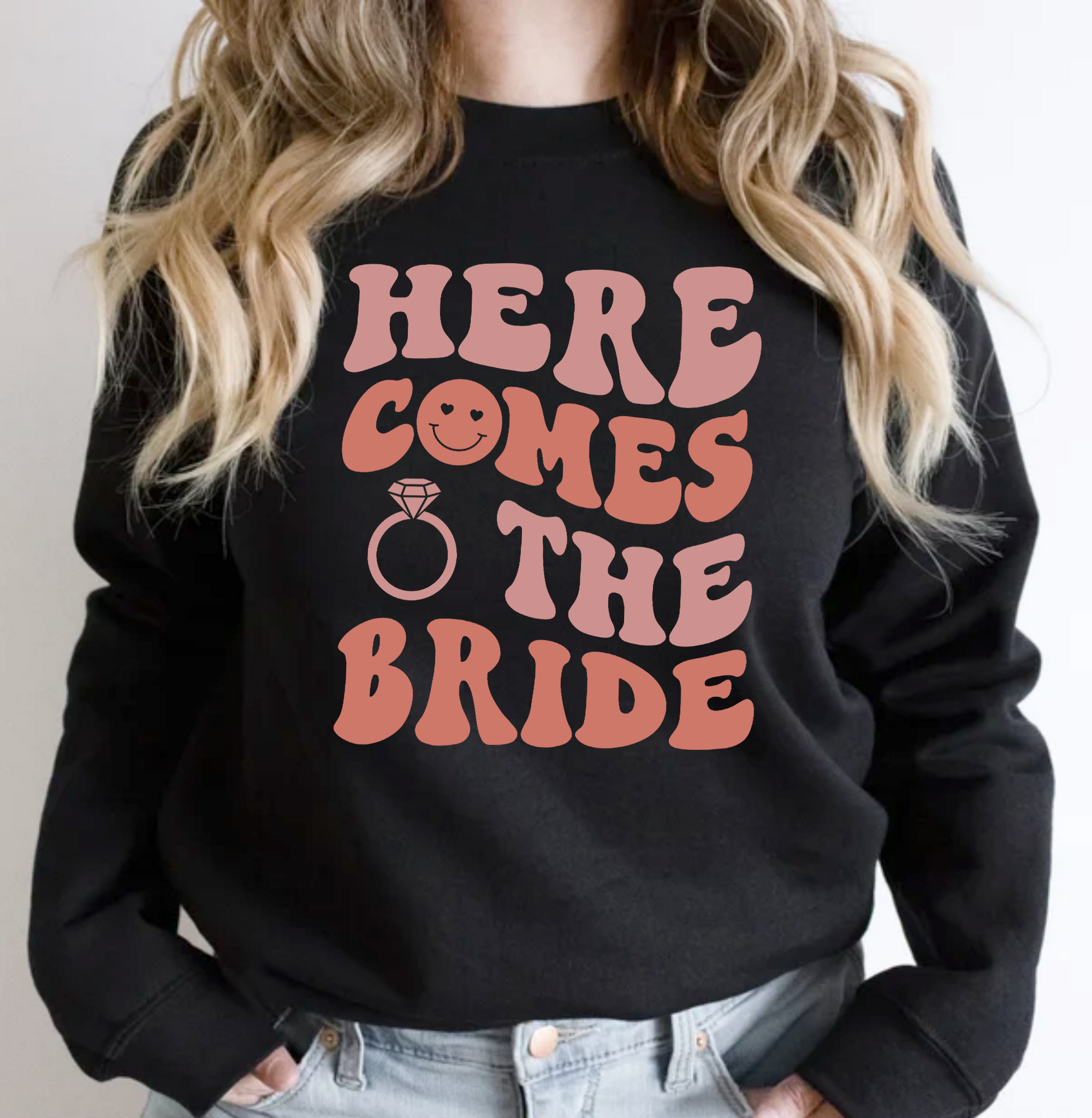 Bachelorette Party T-Shirt | Here Comes the Bride
