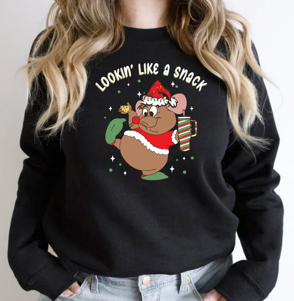 Looking Like a Snack T-Shirt – Christmas Graphic Tee