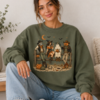 Western Halloween Scarecrow Shirt – Spooky Cowboy Fall Graphic Tee
