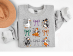 Cute Halloween Duck Bow T-Shirt & Sweatshirt