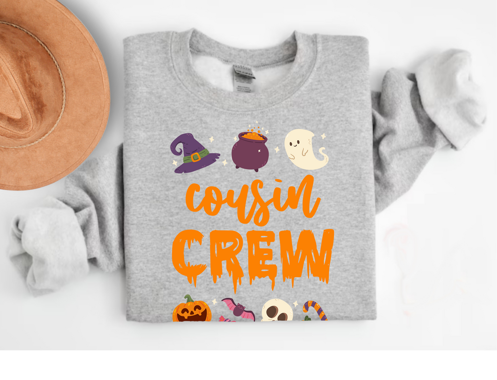 Cousin Crew Shirt - Halloween Edition for Kids & Adults