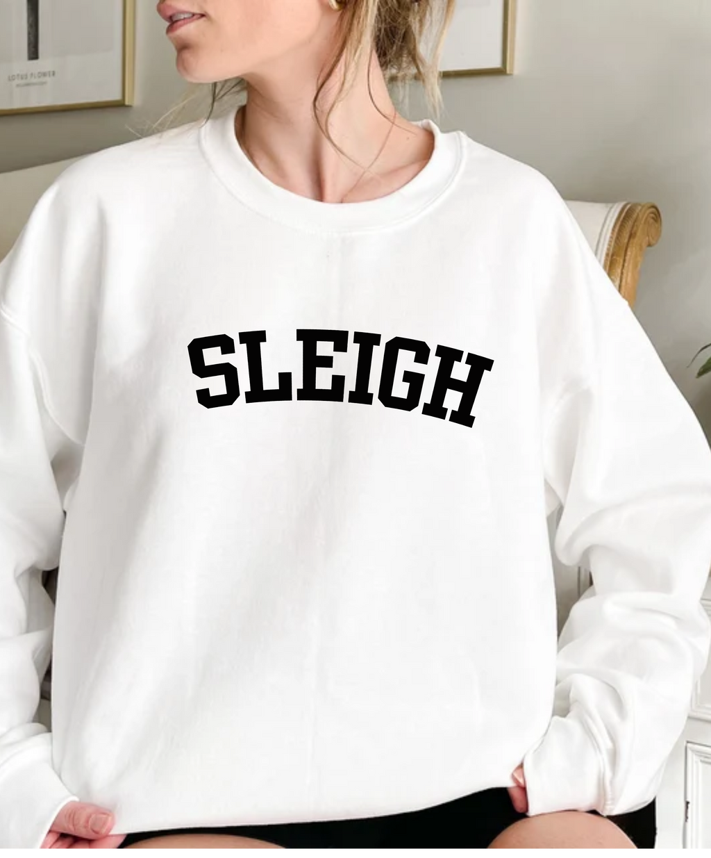 Sleigh Christmas T-Shirt & Sweatshirt | Holiday Apparel