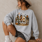 Western Halloween Scarecrow Shirt – Spooky Cowboy Fall Graphic Tee