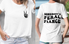 Somebody's Feral Fiance T-Shirt | Funny Engagement Tee
