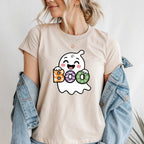 Cute Ghost Boo T-Shirt – Adorable Spirit Graphic Tee