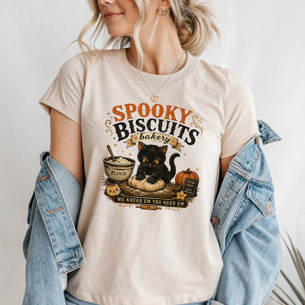Spooky Biscuits Bakery Shirt – Halloween Sweatshirt
