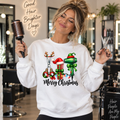 Christmas Hair Stylist Merry Christmas Graphic Sweatshirt or T-shirt