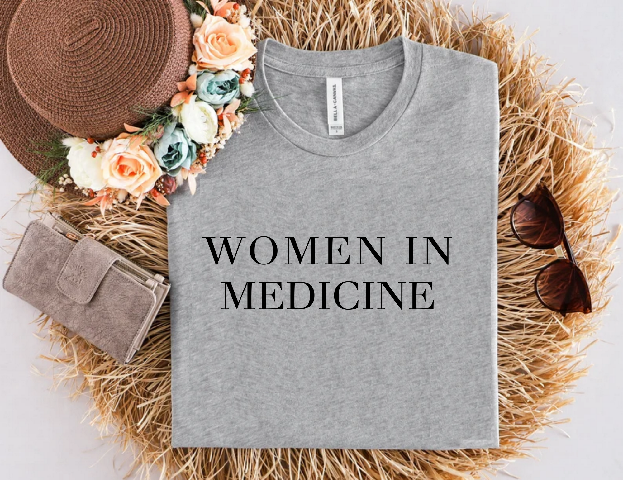 Women in Medicine T-Shirt | Empowering Healthcare Aesthetic Graphic Tee