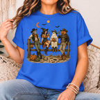 Western Halloween Scarecrow Shirt – Spooky Cowboy Fall Graphic Tee
