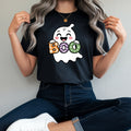 Cute Ghost Boo T-Shirt – Adorable Spirit Graphic Tee