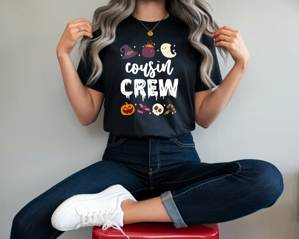 Cousin Crew Shirt - Halloween Edition for Kids & Adults