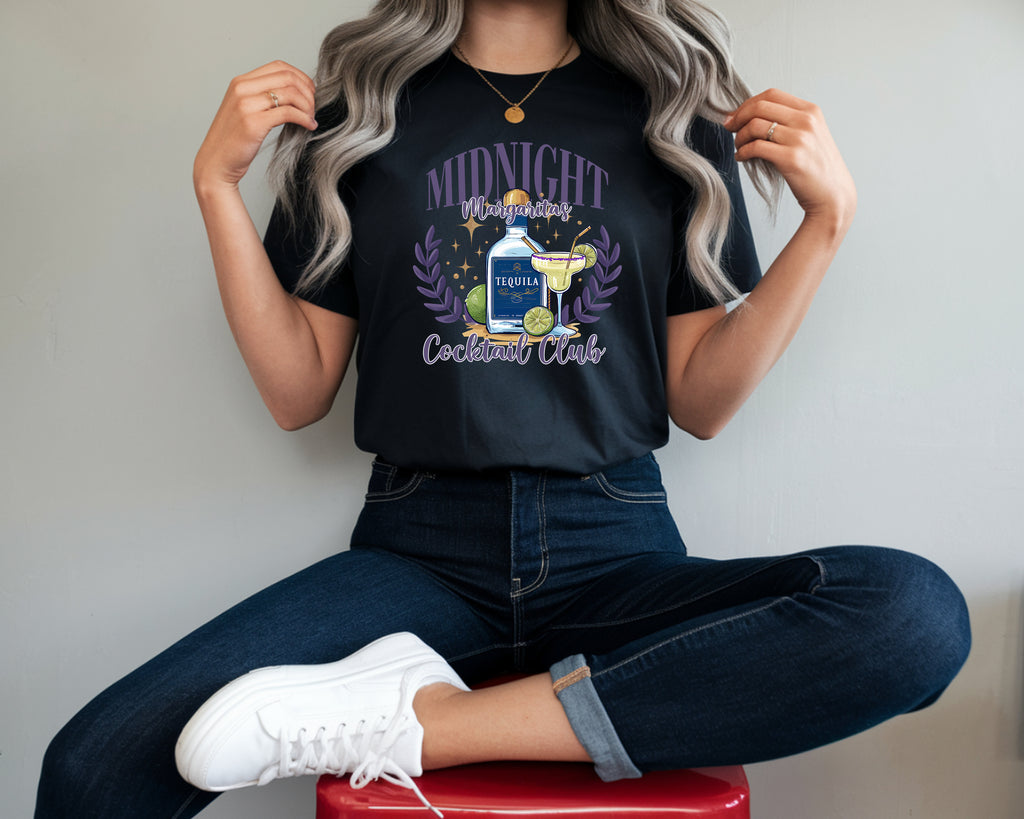 Midnight Margaritas Cocktail Club T-Shirt & Sweatshirt