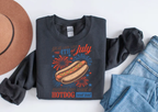 4th of July Hot Dog T-Shirt – Funny Patriotic Tee