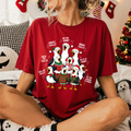Comfort Colors Funny Christmas Goose T-Shirt, Ho Ho Honk Holiday Top