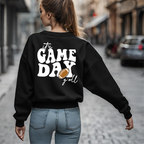 "It's Game Day Y'all" Football T-Shirt - Retro Groovy Sports Graphic Tee