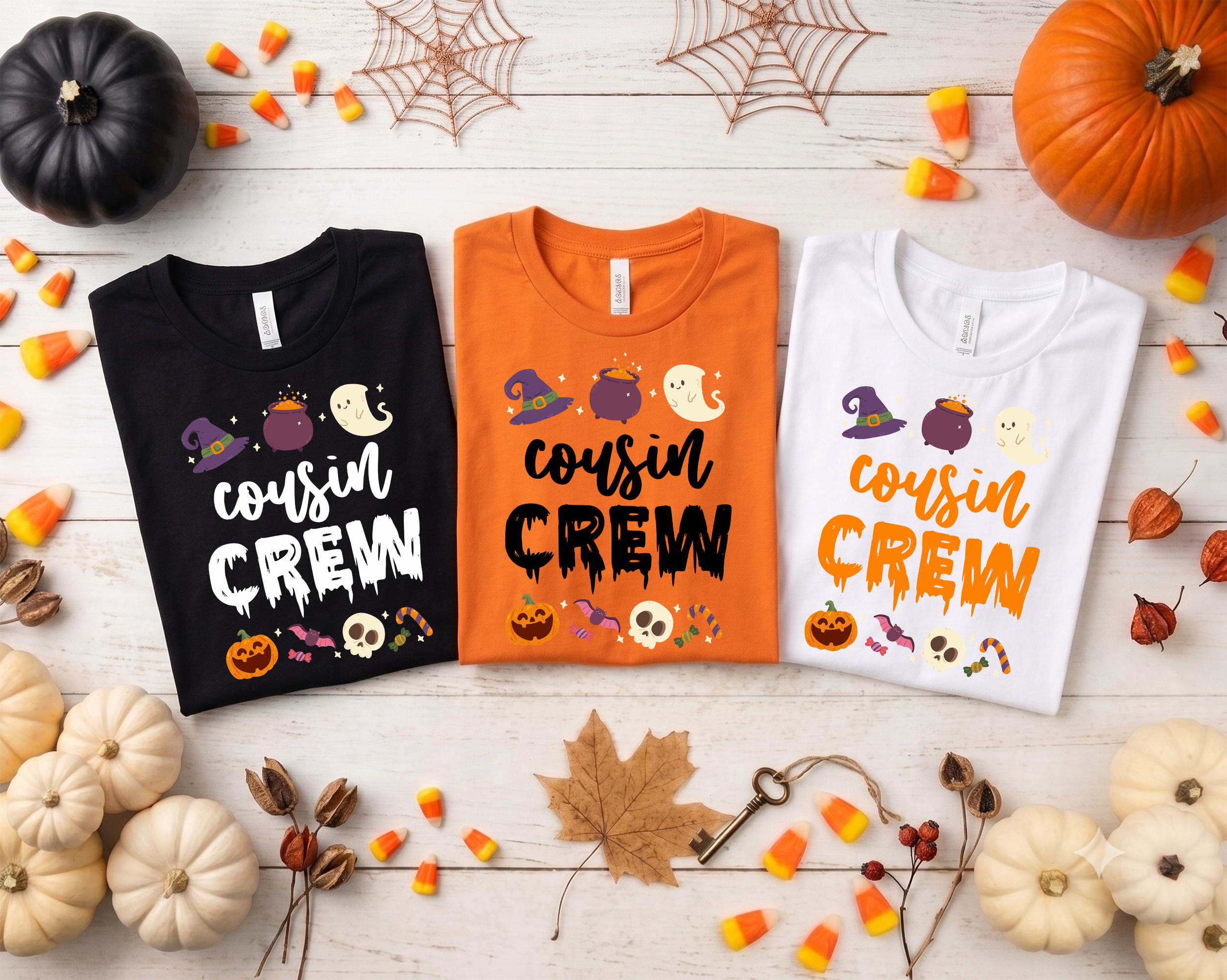 Cousin Crew Shirt - Halloween Edition for Kids & Adults