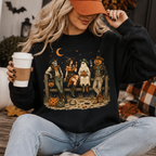 Western Halloween Scarecrow Shirt – Spooky Cowboy Fall Graphic Tee