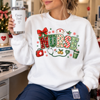 Christmas Nurse Sweatshirt, T-shirt with Medical Holiday Design