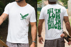 Hit 'Em Low Hit 'Em High Philadelphia Football Shirt
