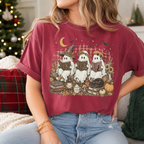 Comfort Colors Bookish Ghost Halloween Shirt – Ghost Reading Book Fall Graphic Tee
