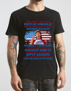 Joe Dirt Fireworks Quote Graphic T-Shirt - Whistlin' Bungholes Tee