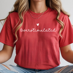 Overstimulated Graphic Crewneck Sweatshirt T-shirt
