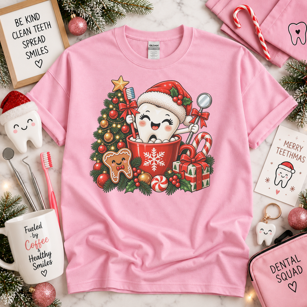 Cute Christmas Dentist Sweatshirt, T-shirt