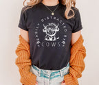 Easily Distracted By Cows T-Shirt – Funny Cow Lover Gift