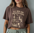 All Men Are Cremated Equal Comfort Colors Halloween Tee