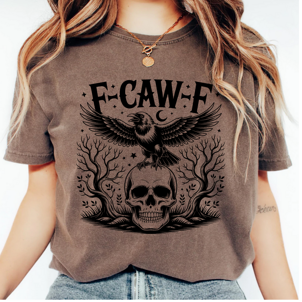 F-Caw-F Black Crow T-Shirt & Sweatshirt Collection