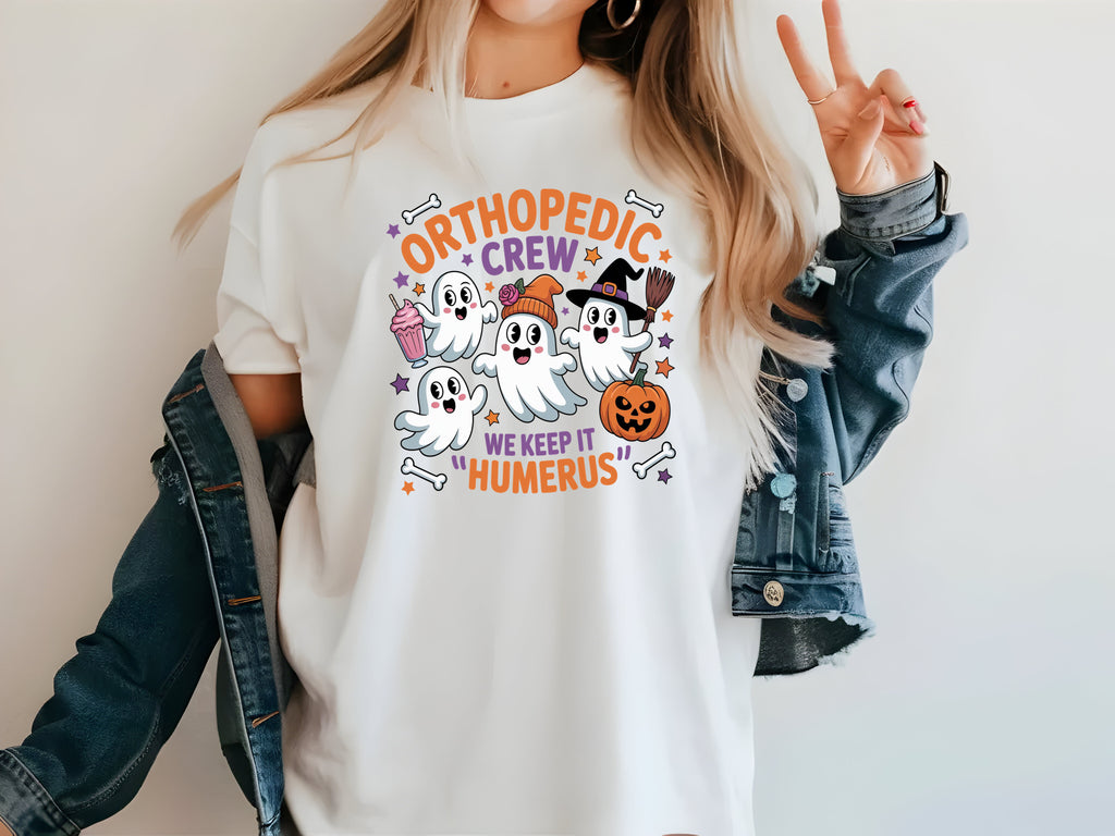 Orthopedic Crew Shirt We Keep It Humerus Halloween