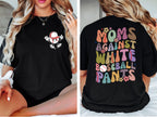 Funny Baseball Mom Shirt - Retro Groovy