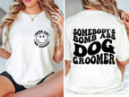 Dog Groomer T-Shirt - Bomb Ass Dog Groomer Sweatshirt