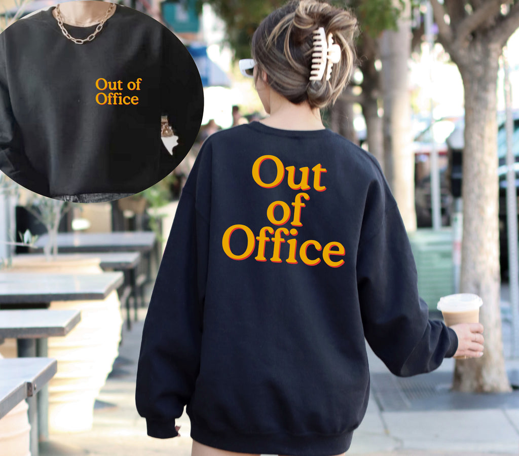 Out of Office T-Shirt – Casual Graphic Tee for Work-Life Balance