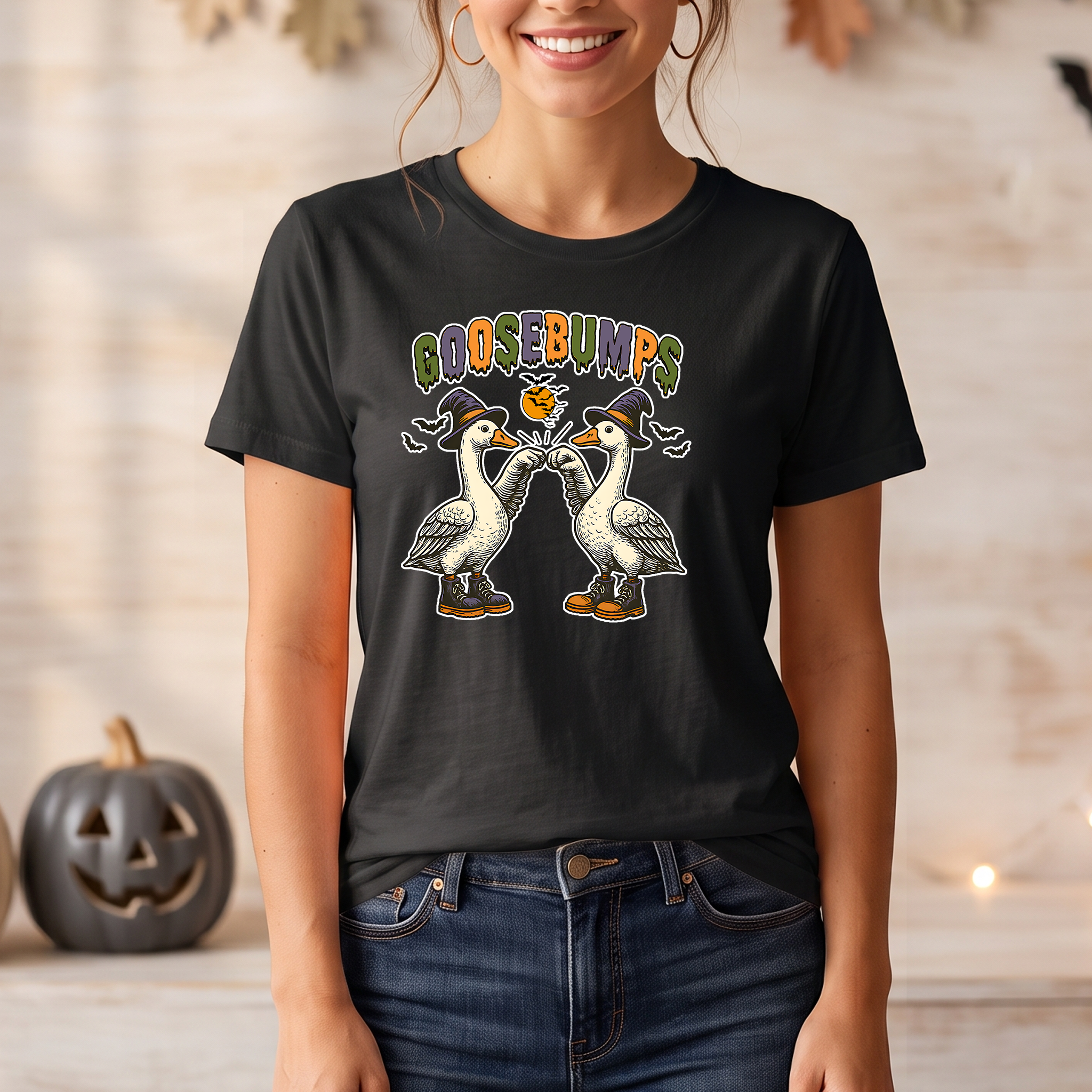 Goosebump T-Shirt – Retro Halloween Horror Tee