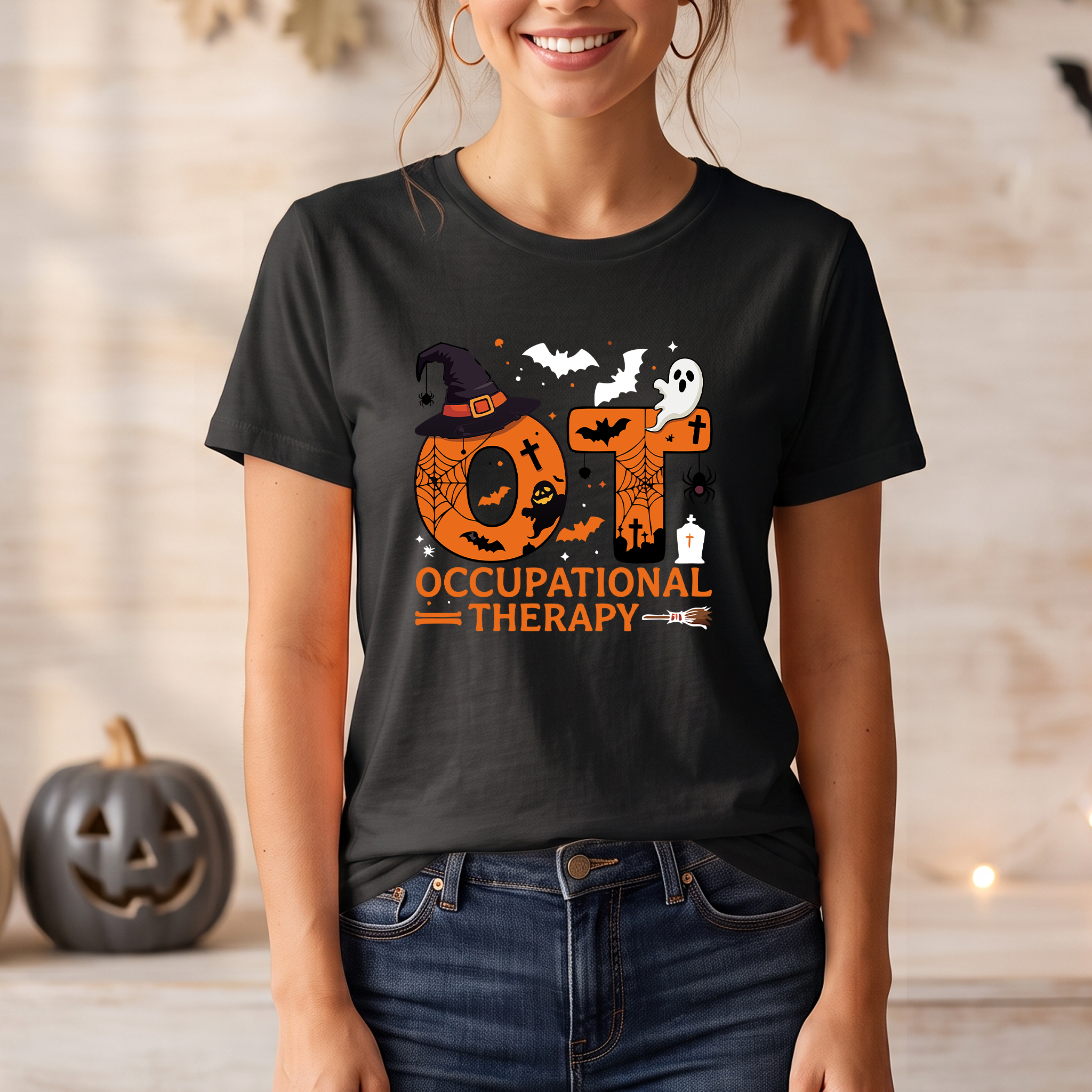 Occupational Therapy Halloween T-Shirt & Sweatshirt