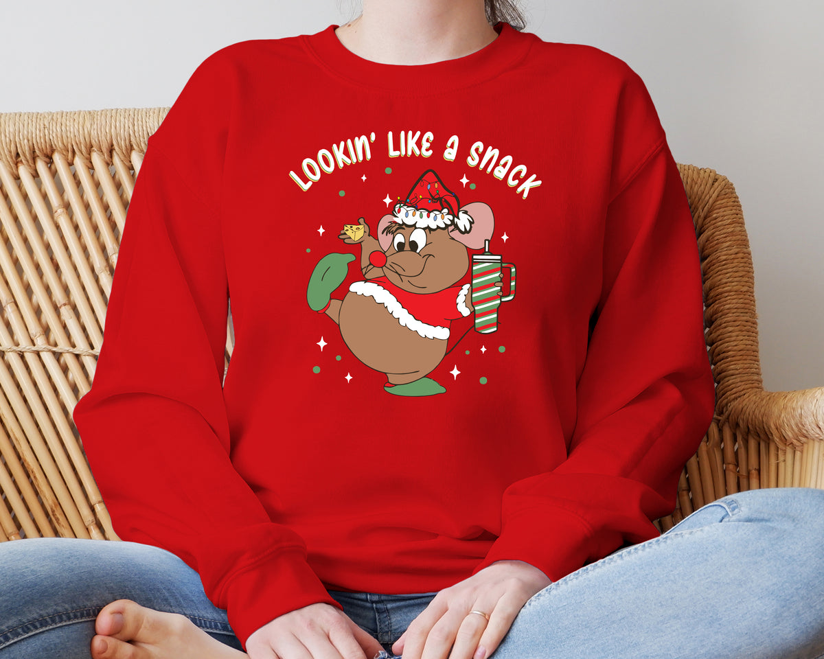 Looking Like a Snack T-Shirt – Christmas Graphic Tee