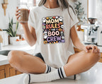 Mom Rules The Boo Crew T-Shirt | Halloween Mom Tee
