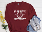 Silly Goose University T-Shirt | Cozy Sweatshirt Option