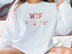 WTF Wine Turkey Family T-Shirt – Thanksgiving Humor Tee