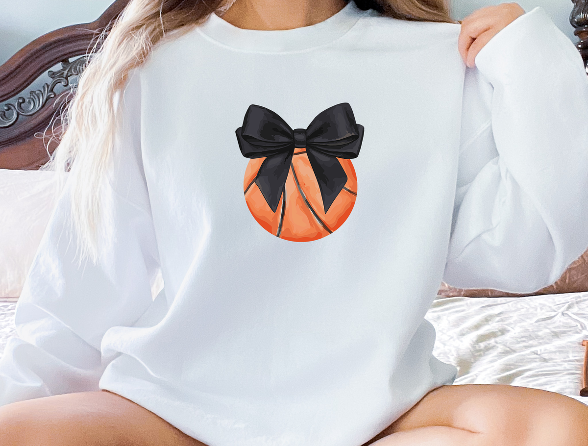 Basketball Coquette Bow T-Shirt & Sweatshirt Collection