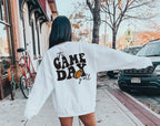 "It's Game Day Y'all" Football T-Shirt - Retro Groovy Sports Graphic Tee