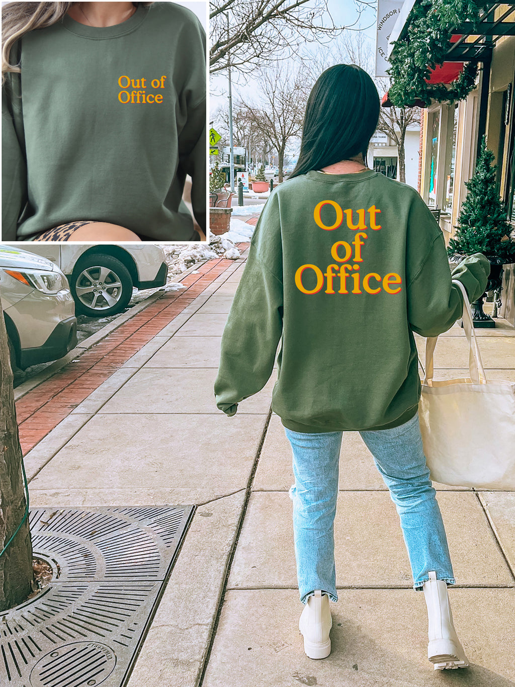 Out of Office T-Shirt – Casual Graphic Tee for Work-Life Balance