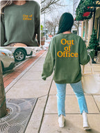Out of Office T-Shirt – Casual Graphic Tee for Work-Life Balance