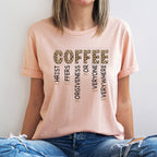 Person wearing a pink t-shirt with motivational text design.