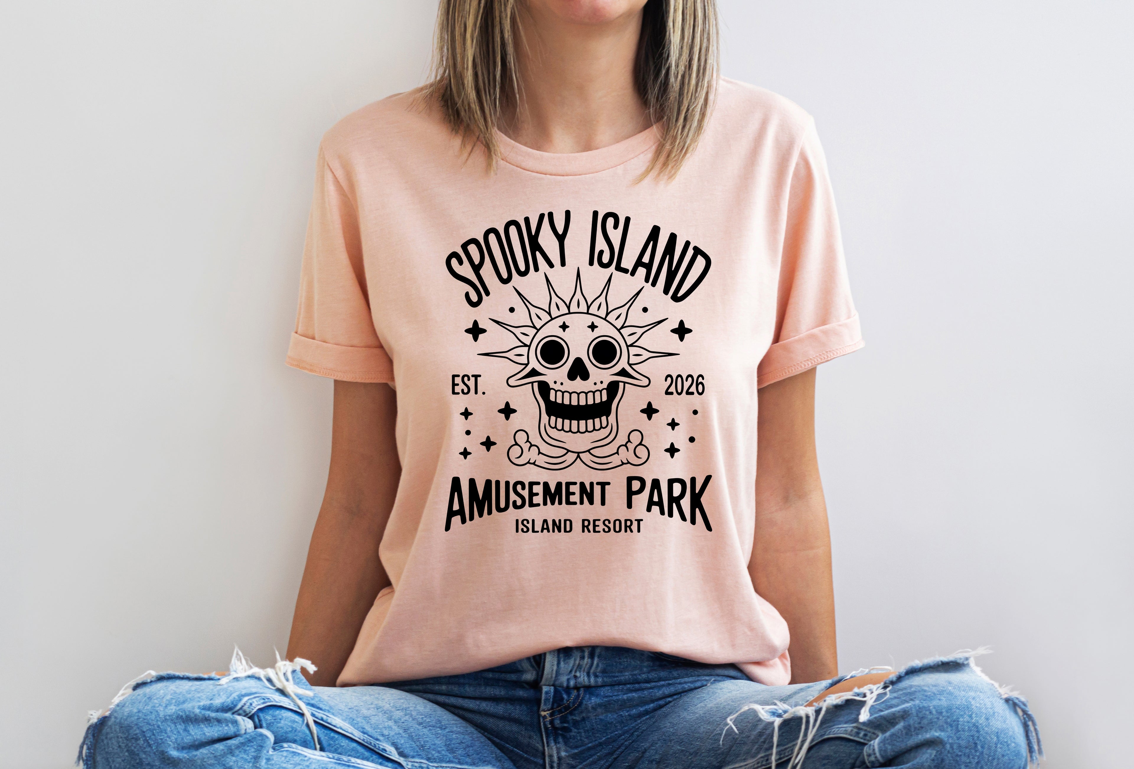 Spooky Island T-Shirt – Halloween Graphic Tee